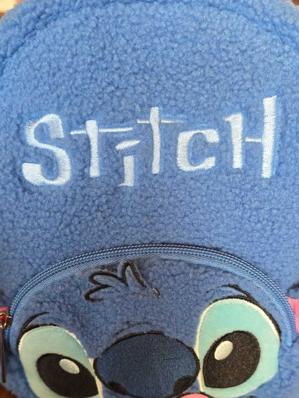 Disney Stitch Mini Sherpa Backpack